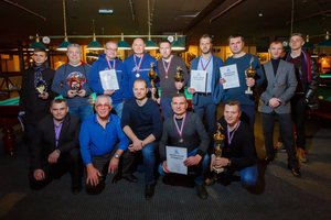 Сотрудники Балтийского объединения завоевали серебро в турнире по бильярду